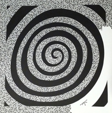 black spiral